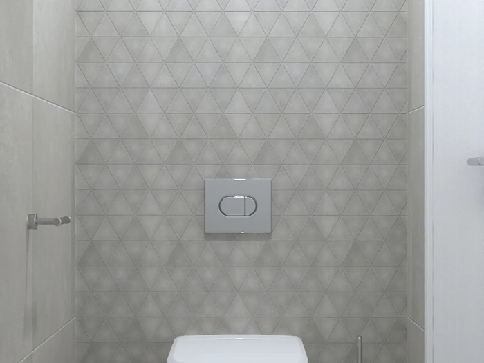 Vloertegel Motto By Mosa T1B01A Form Light Grey 29,7x29,7x1 | 544-646 | Jan Groen Tegels