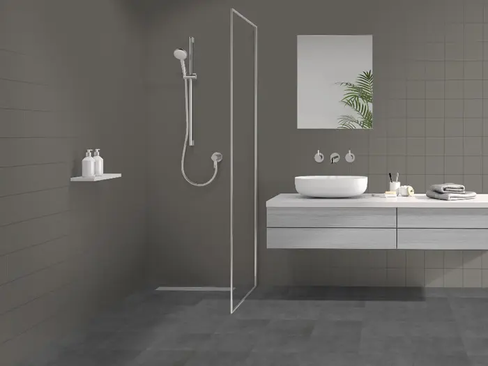Vloertegel Motto By Mosa T1B05A Form Dark Grey 29,7 x 29,7 | 671-886 | Jan Groen Tegels