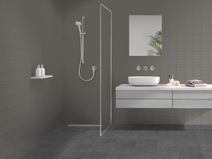 Vloertegel Motto By Mosa T1B05A Form Dark Grey 29,7x29,7x1 | 671-886 | Jan Groen Tegels