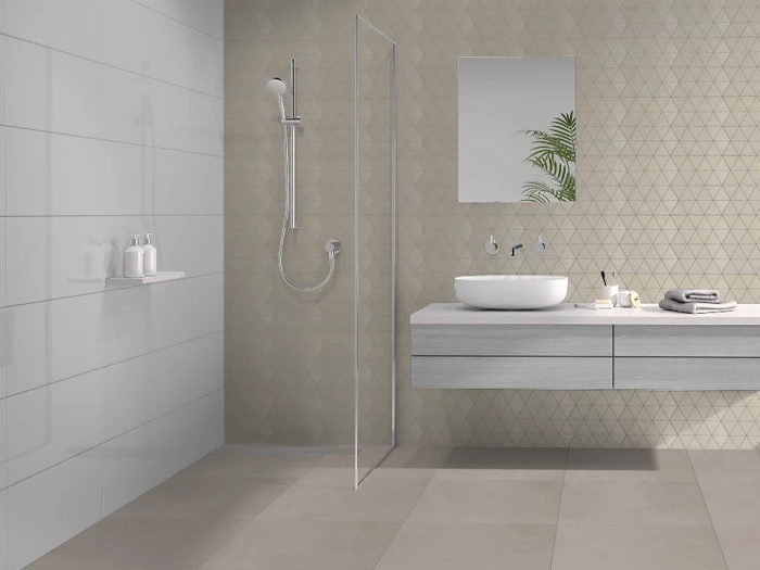 Vloertegel Motto By Mosa T1B03A Form Beige 59,7x59,7x1 | 628-491 | Jan Groen Tegels