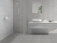 Vloertegel Motto By Mosa T1D01A Grain Light Grey 44,7 x 44,7 | 361-926 | Jan Groen Tegels