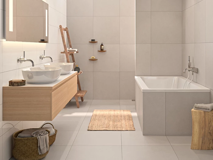 Vloertegel Motto By Mosa T1D02A Grain Beige 59,7x59,7x1 | 871-104 | Jan Groen Tegels