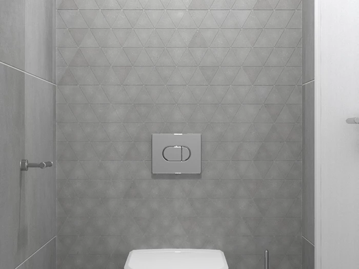 Vloertegel Motto By Mosa T1D01A Grain Light Grey 59,7x59,7x1 | 944-544 | Jan Groen Tegels