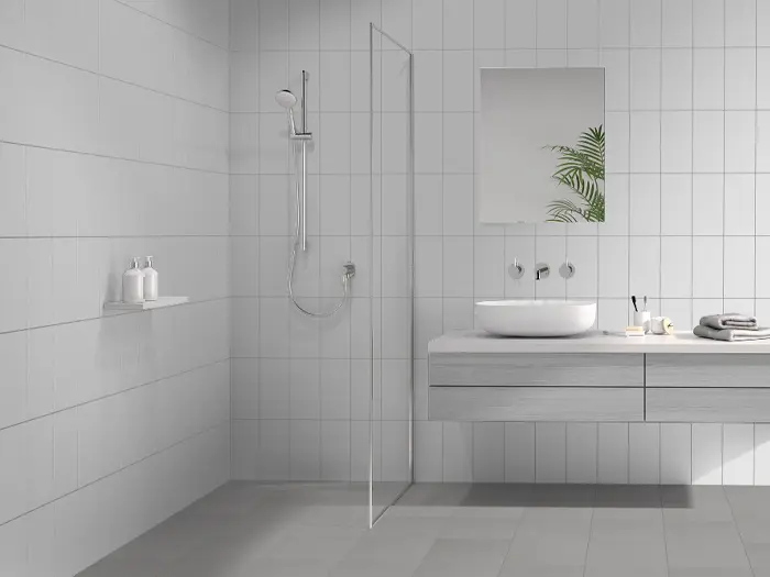 Wandtegel Motto By Mosa T2A54 Lake Light Grey Mat 14,7 x 29,7 | 325-914 | Jan Groen Tegels