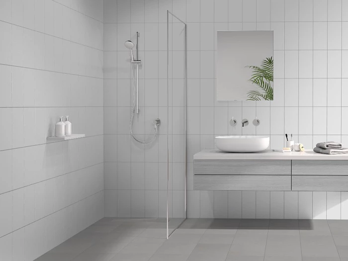 Wandtegel Motto By Mosa T2A54 Lake Light Grey Mat 14,7x29,7x0,7 | 325-914 | Jan Groen Tegels