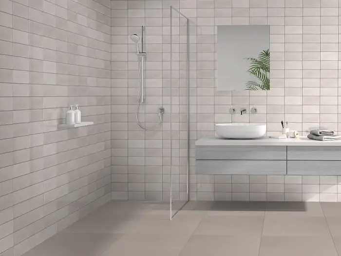 Wandtegel Motto By Mosa T2A08C Tide Beige Glans 9,7 x 19,7 | 138-286 | Jan Groen Tegels