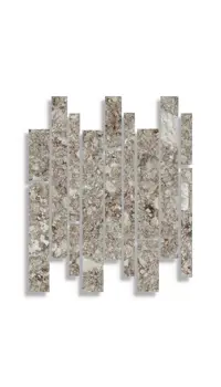 Mozaiek vtwonen Composite Muretto Dark Grey 30 x 30  | 153-332 | Jan Groen Tegels