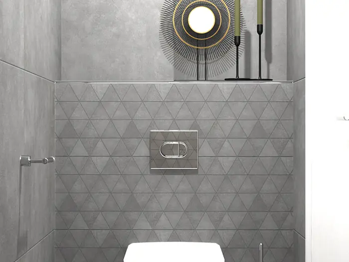 Mozaiek Motto By Mosa T1B05Am Form Dark Grey Moz 29,8 x 30,1 | 780-734 | Jan Groen Tegels