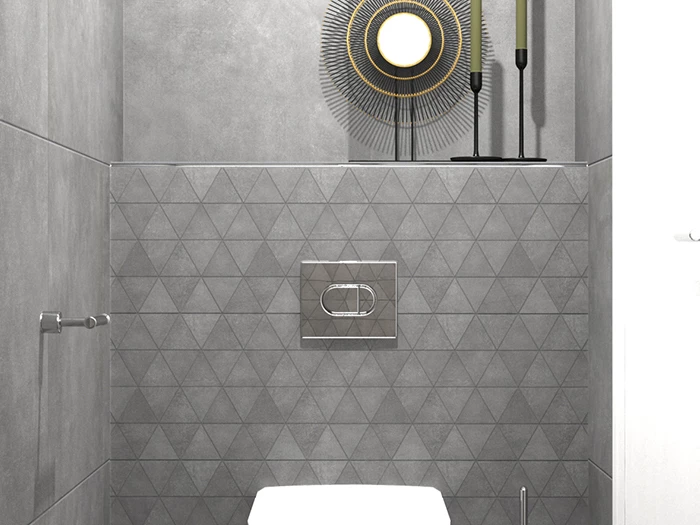 Mozaiek Motto By Mosa T1B05Am Form Dark Grey Moz 29,8x30,1x1 | 780-734 | Jan Groen Tegels
