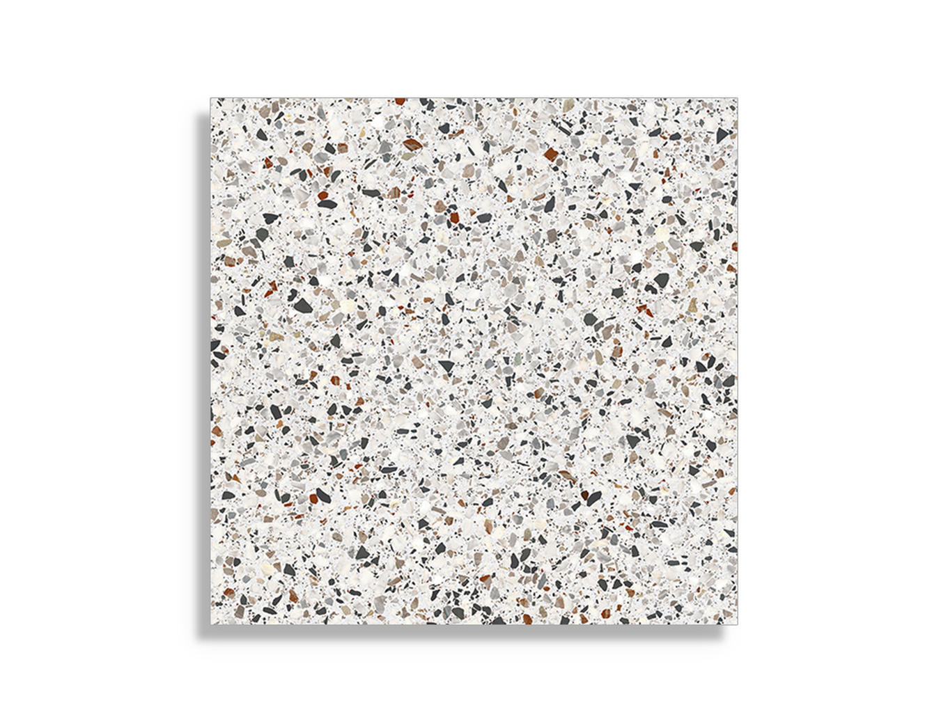 Vloertegel vtwonen Terrazzo Ice Flakes 59,5 x 59,5