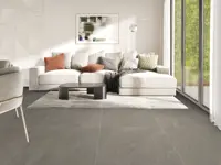 Vloertegel Motto by Mosa Shore Dark Warm Grey 89,7 x 89,7 | 122-216 | Jan Groen Tegels