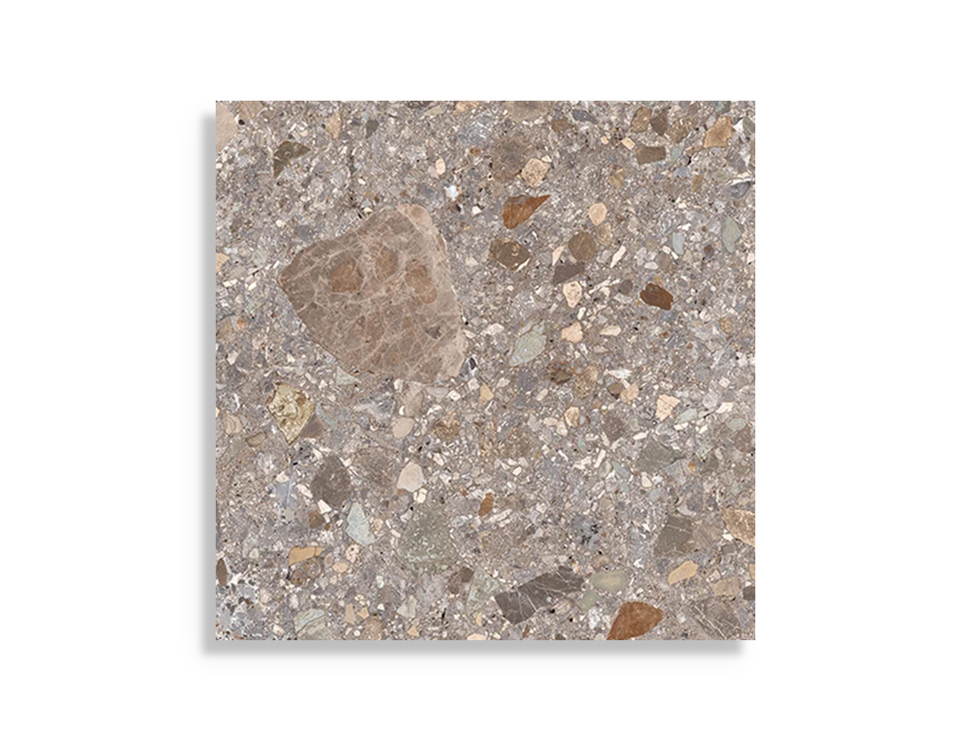 Vloertegel vtwonen Composite Brown 60 x 60