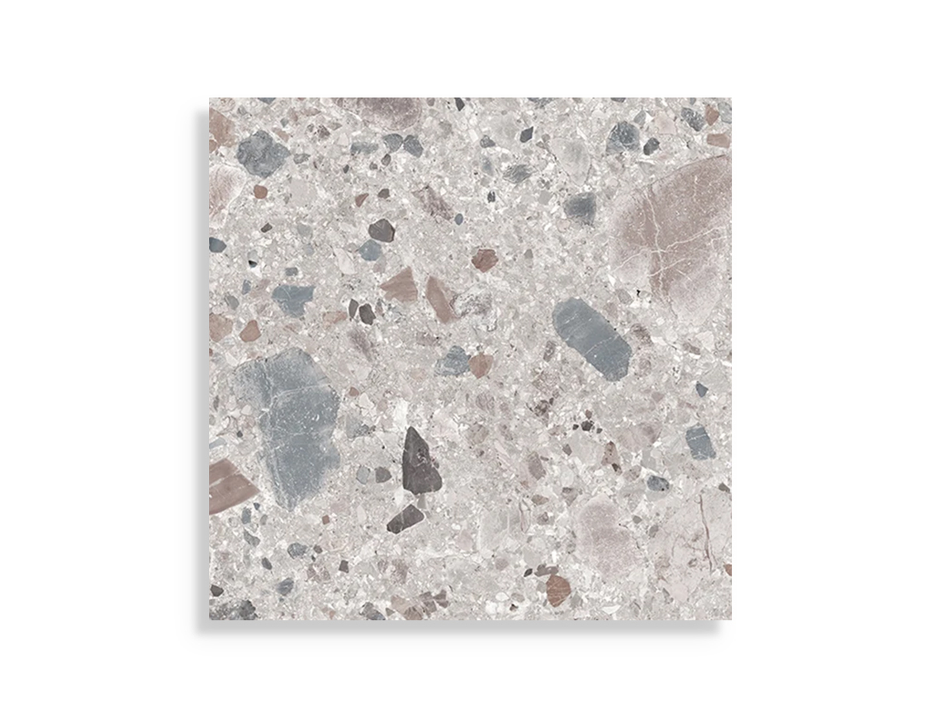 Vloertegel vtwonen Composite Grey Brown 80 x 80