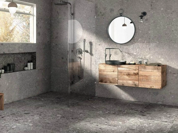 Vloertegel vtwonen Composite Dark Grey 80x80x0,9 | 422-975 | Jan Groen Tegels
