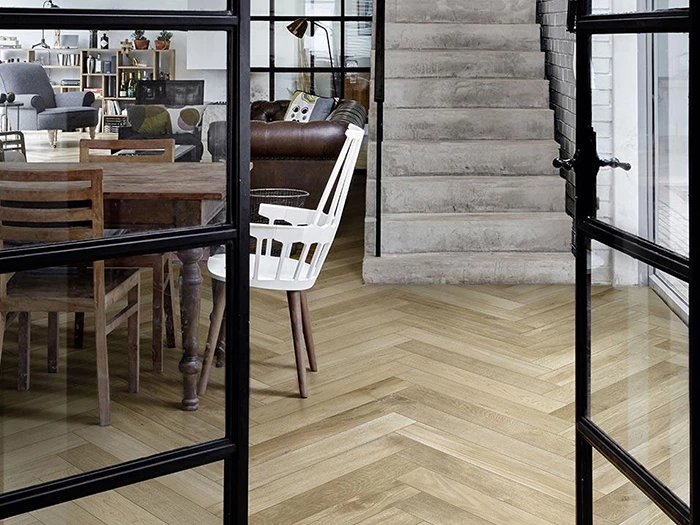 Vloertegel Marazzi Treverkfusion Neutral 10x70x0,9 | 200-208 | Jan Groen Tegels