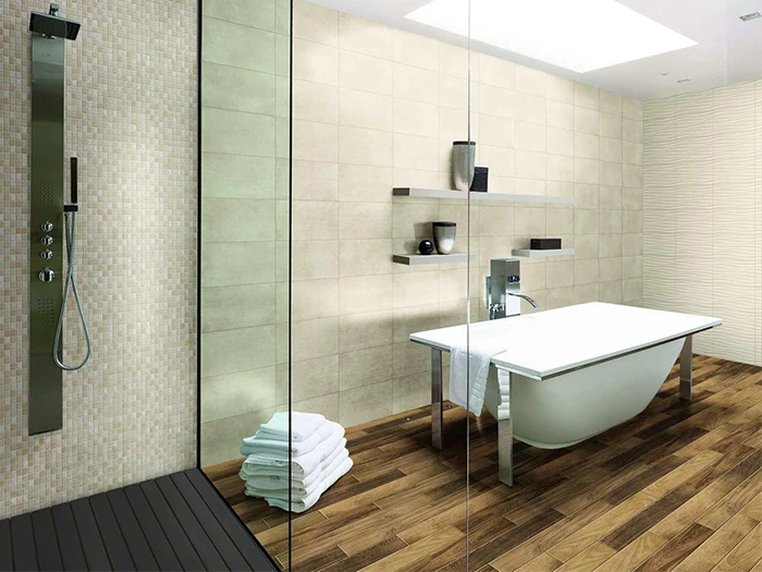Vloertegel Marazzi Treverkfusion Brown 10x70x0,9 | 141-739 | Jan Groen Tegels