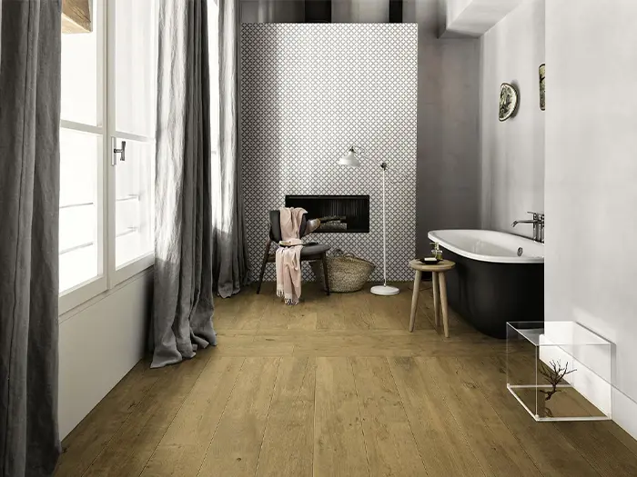 Vloertegel Bruin 25x150x1,05 | 729-254 | Jan Groen Tegels  | Dit product is niet meer verkrijgbaar