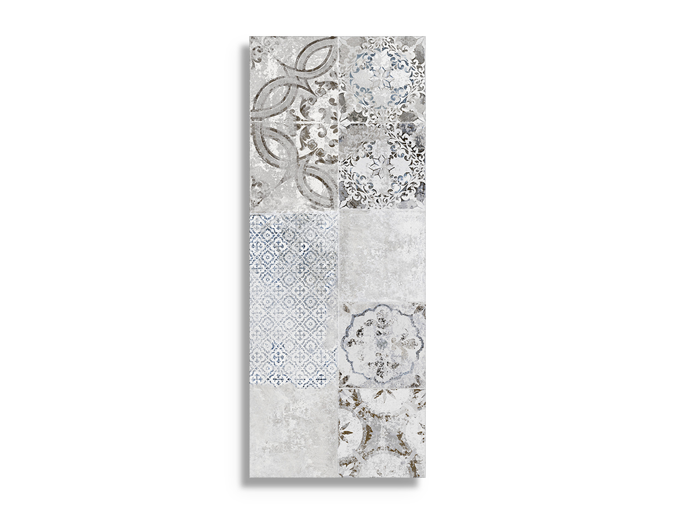 Wandtegel Marazzi Appeal Decoro Tale White 20 x 50
