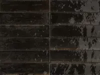 wandtegel Zwart 6 x 24 | 996-070 | Jan Groen Tegels