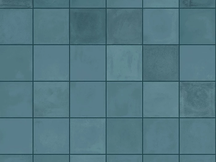 Vloertegel Blauw 10x10 | 170-082 | Jan Groen Tegels