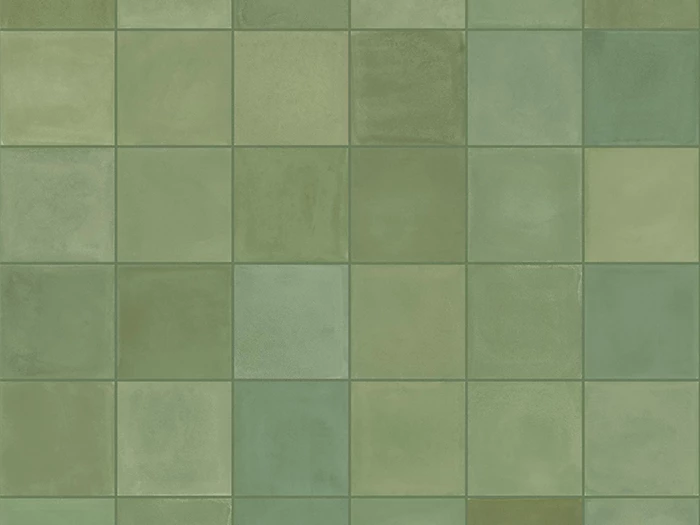 Vloertegel Groen  10x10x1 | 912-739 | Jan Groen Tegels