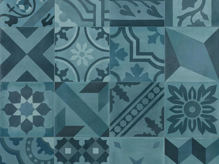 Vloertegel Blauw 20x20 | 671-576 | Jan Groen Tegels