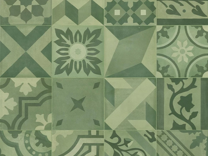 Vloertegel Groen 20x20 | 812-925 | Jan Groen Tegels