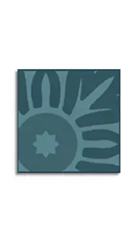 vloertegel Blauw 10 x 10 | 924-654 | Jan Groen Tegels