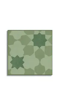 vloertegel Groen 10 x 10 | 272-004 | Jan Groen Tegels