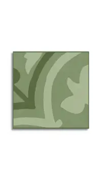 vloertegel Groen 10 x 10 | 272-004 | Jan Groen Tegels