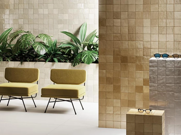 Wandtegel Beige  10x10x1 | 102-338 | Jan Groen Tegels