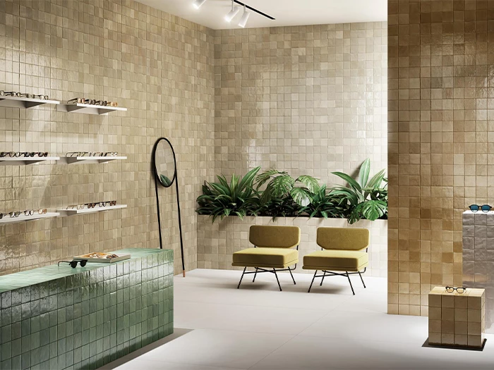 Wandtegel Beige  10x10x1 | 507-497 | Jan Groen Tegels
