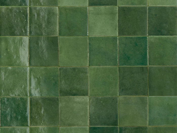 Wandtegel Groen 10x10 | 365-496 | Jan Groen Tegels