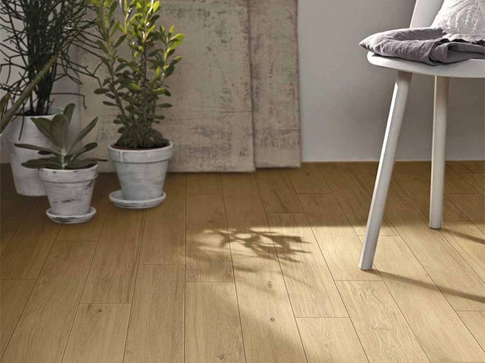 Vloertegel Marazzi Treverklook Honey Rt 14,5x90x0,8 | 452-892 | Jan Groen Tegels