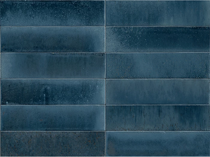 Wandtegel Blauw  6x24x1 | 231-805 | Jan Groen Tegels