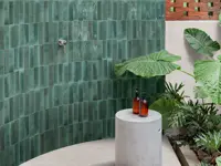 wandtegel Turquoise 6 x 24 | 838-780 | Jan Groen Tegels