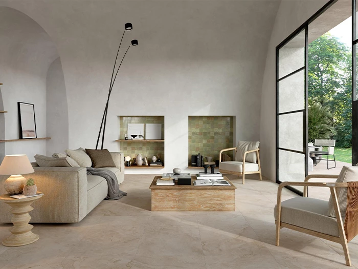 Vloertegel Beige  60x120x0,85 | 535-539 | Jan Groen Tegels