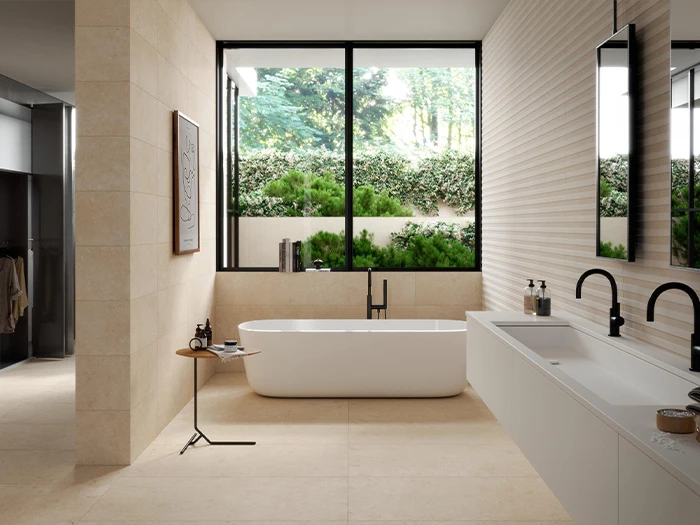 Wandtegel Beige  30x90x1 | 266-702 | Jan Groen Tegels