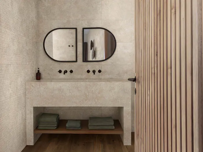 Wandtegels Beige 40 x 120 | 412-300 | Jan Groen Tegels