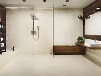 Wandtegel Rocersa Kalos-Palermo Relief Taupe 33x100x0,9 | 230-833 | Jan Groen Tegels