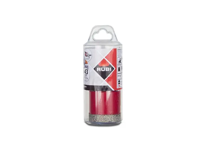Tegelgereedschap Rubi Diamantboor Droog Ø 43 Mm | 546-527 | Jan Groen Tegels