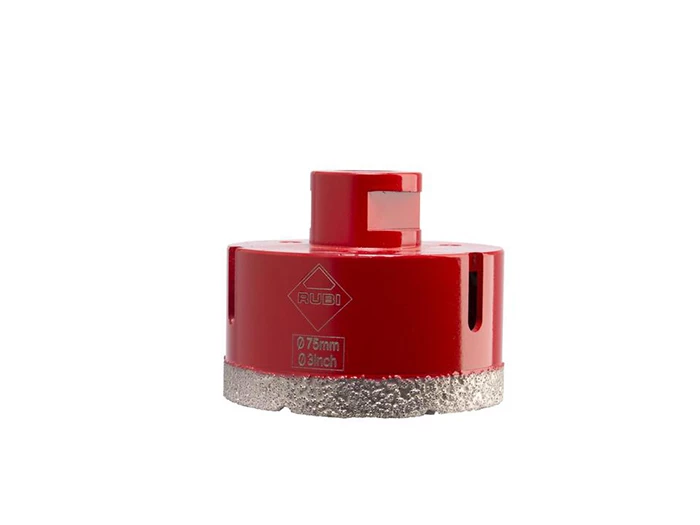 Tegelgereedschap Rubi Diamantboor Droog Ø 75 Mm | 607-390 | Jan Groen Tegels