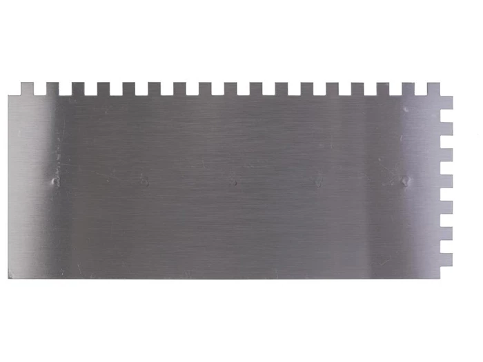 Tegelgereedschap Rubi Lijmspaan Roestvrij 28Cm 8x8Mm | 693-411 | Jan Groen Tegels