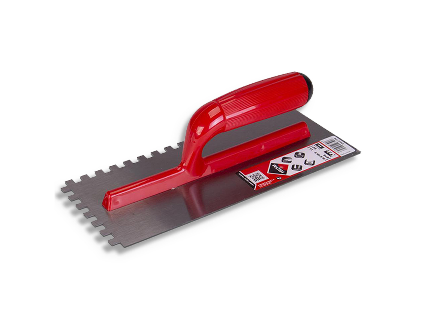 Tegelgereedschap Rubi Lijmspaan Roestvrij 28Cm 8x8Mm