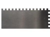 Tegelgereedschap Rubi Lijmspaan Roestvrij 28Cm 10x10Mm | 460-458 | Jan Groen Tegels