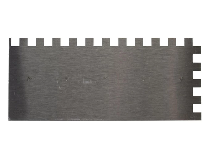 Tegelgereedschap Rubi Lijmspaan Roestvrij 28Cm 12x12Mm | 768-607 | Jan Groen Tegels