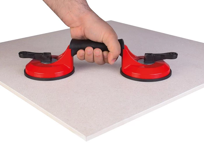 Tegelgereedschap Rubi Tegeldrager Vacuum Twee Noppen | 259-427 | Jan Groen Tegels
