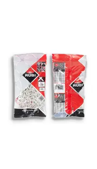 Tegelgereedschap Rubi Tegelvoegkruisjes 1 Mm 300 stukt | 828-856 | Jan Groen Tegels