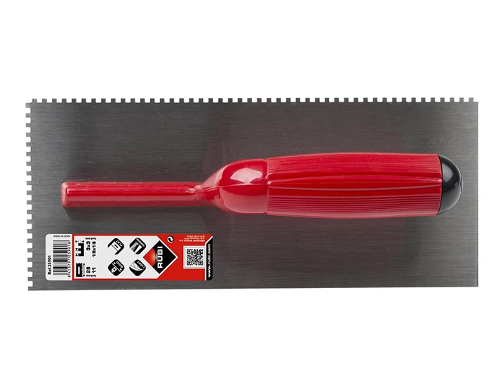 Tegelgereedschap Rubi Lijmspaan Staal 28 Cm Mpa 3x3 | 943-195 | Jan Groen Tegels