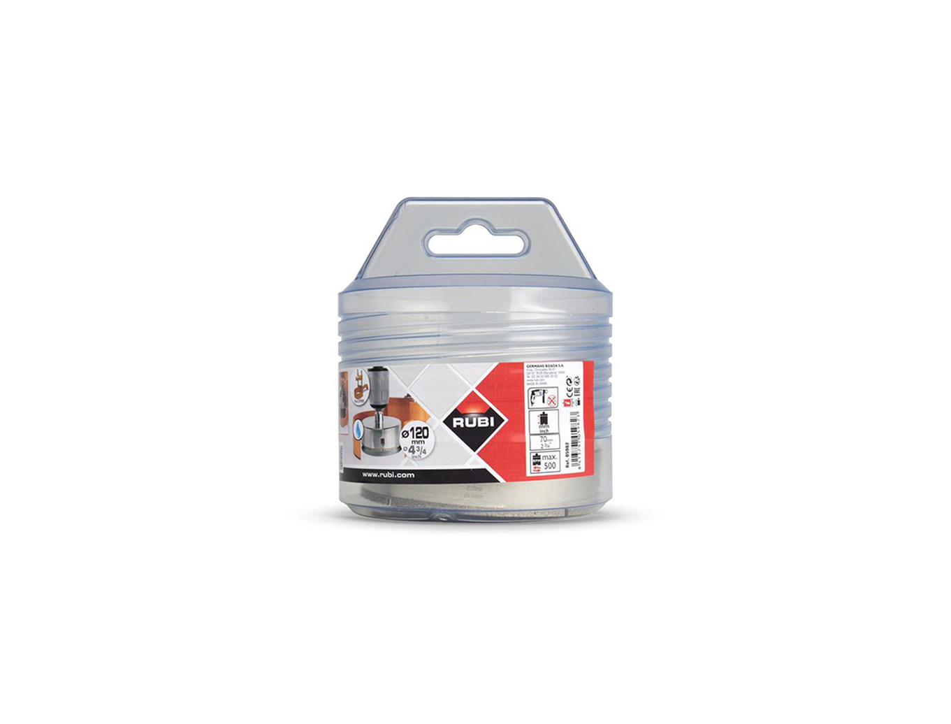 Tegelgereedschap Rubi Boor Easy Gres 120 Mm